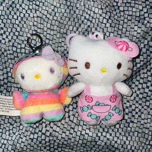 Hello Kitty Plush Keychains